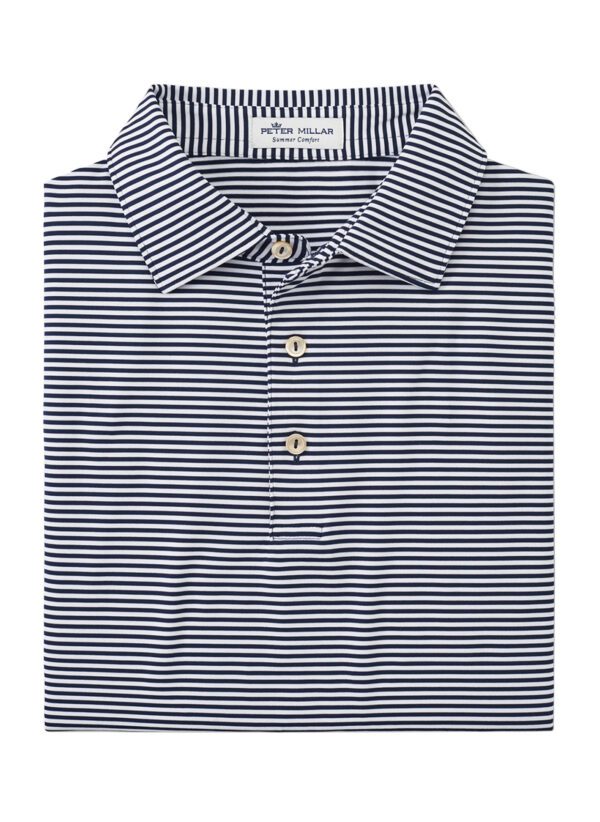 MarineMax Stuart - Peter Millar Men's Hales Performance Polo - ME0EK03S - Image 4